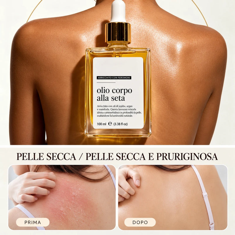Olio Corpo Setoso Rassodante