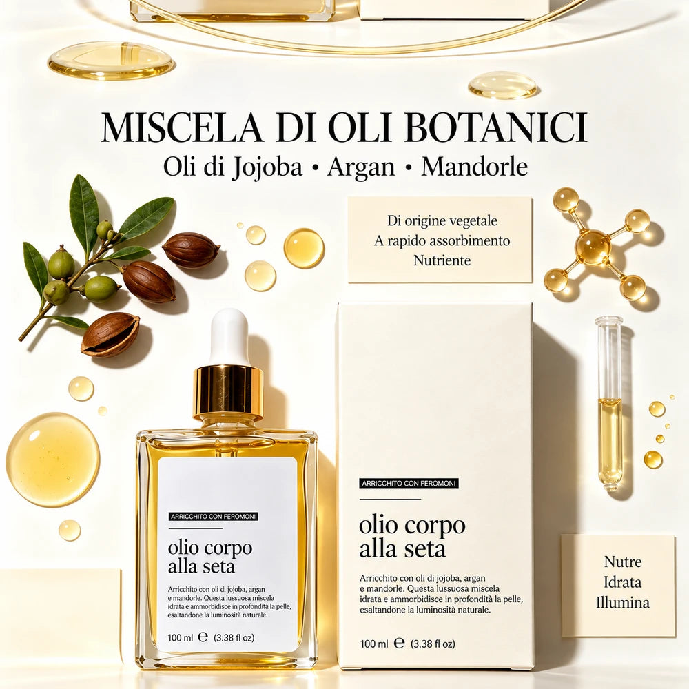 Olio Corpo Setoso Rassodante